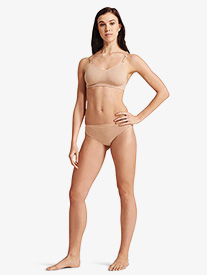 Capezio - Womens Seamless Low Rise Thong